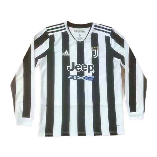 Tailandia Camiseta Juventus 1st ML 2021-2022 Blanco